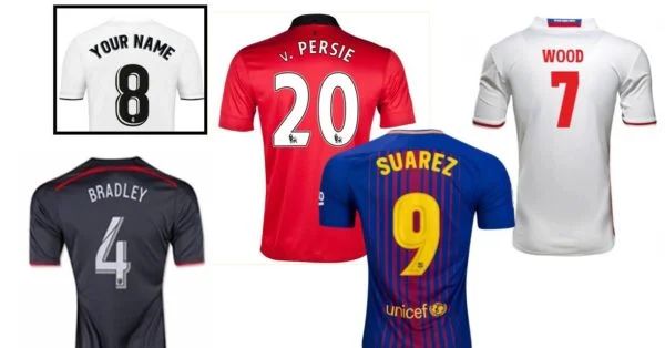 Football Shirt Printing Dewsbury