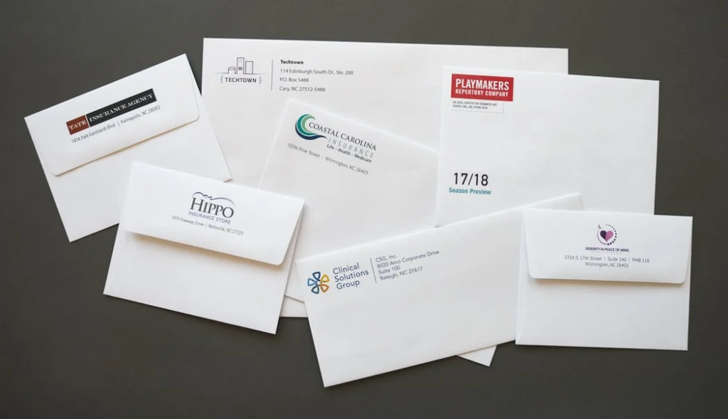 Envelope Printing Dewsbury