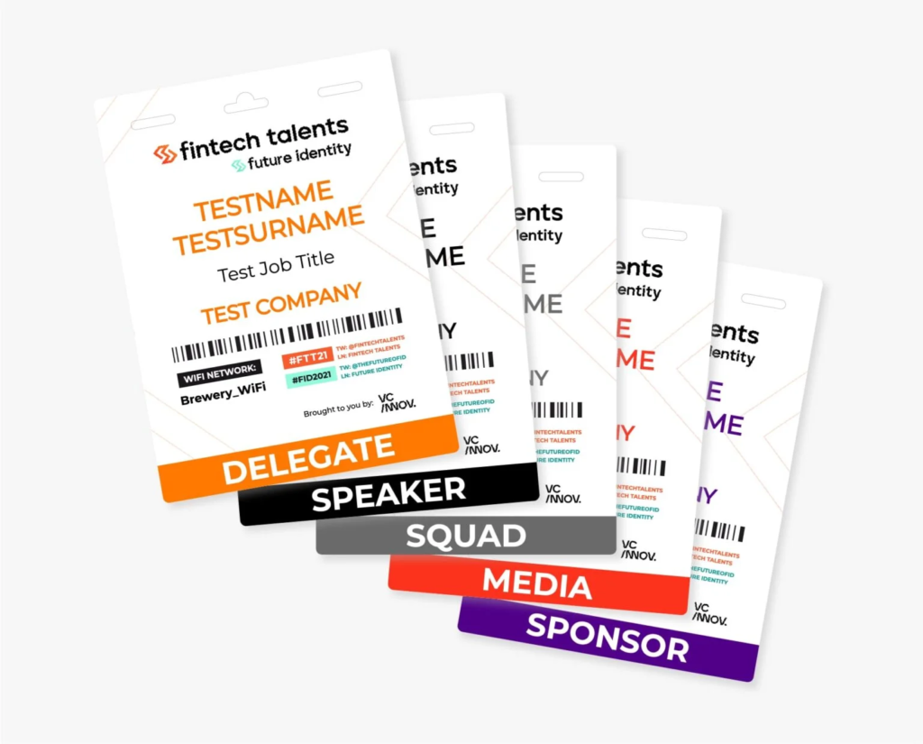 Conference Badge Printing Dewsbury